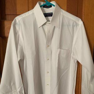 White dress shirt, 15.5 (neck) x 32-33 (sleeves), made by Stafford
